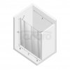 NEW TRENDY Drzwi wnękowe prysznicowe NEW SOLEO 160x195 CM D-0267A